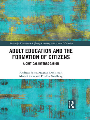cover image of Adult Education and the Formation of Citizens